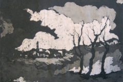 Ada Zanolo, Giavenale, 1963, acquaforte