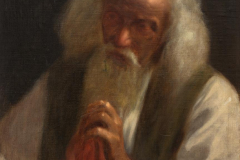 Alberto Boschetti, Il profeta Elia, olio su tela, 72 x 58,5 cm, collezione privata