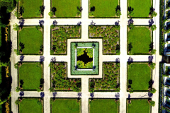 Antonio Caregaro Negrin, sistemazione del parco, villa Fogazzaro Roi, 1847, Montegalda