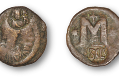 Eraclio, follis o 40 nummi, zecca in Sicilia, circa 620 d.C.