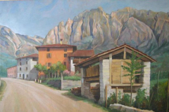 Ettore Calvi, Sant'Antonio, 1929, olio su tela, 68 x 106 cm