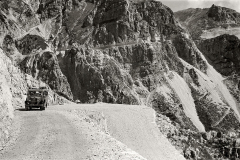 Francesco Zambon, Il torpedone della SAV sulla Strada degli Eroi, estate 1938   