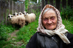 Alessandro Zaffonato, Farmer and sheeps, progetto ''MARAMURES - ROMANIA''