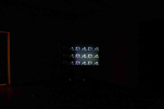 Nicola Bettale, Transformation should include innovation, installazione audiovisiva, 2009