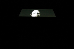 Giulia Conzato, Across the Shadows. Granular shapes, installazione video, 2008-2009