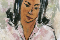 Silvio Cavedon [Ritratto], 1965, olio su tela, 44 x 34 cm