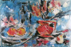 Silvio Cavedon [Natura morta], 1979, olio su tela, 50 x 70 cm