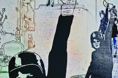 Marie-Christine Bouvern (Francia), Secret Story, tecnica mista, 70 x 50 cm