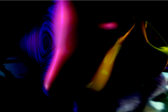  Acácio de Carvalho (Portogallo), Senza Titolo/Untitled, foto incisione, oggetto virtuale modellato in Maxon Cinema 4D, stampa digitale su carta, 93 x 150 cm 
