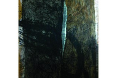  Aleksander Brezlan (Slovenia), Intro, trittico, tecnica mista, collage, 300 x 70 cm 