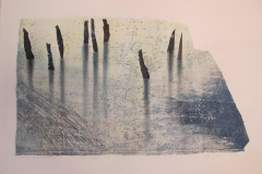  Kelli Valk (Estonia), Flood, tecnica mista, 37 x 62 cm 