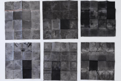  Marija Marcelionyte Paliuke (Lituania), Absorption (serie), inchiostratura, spiegazzatura, dimensioni variabili (particolare)